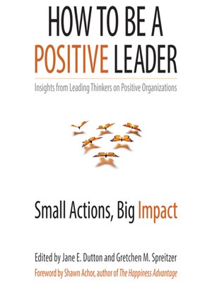 cover image of How to Be a Positive Leader